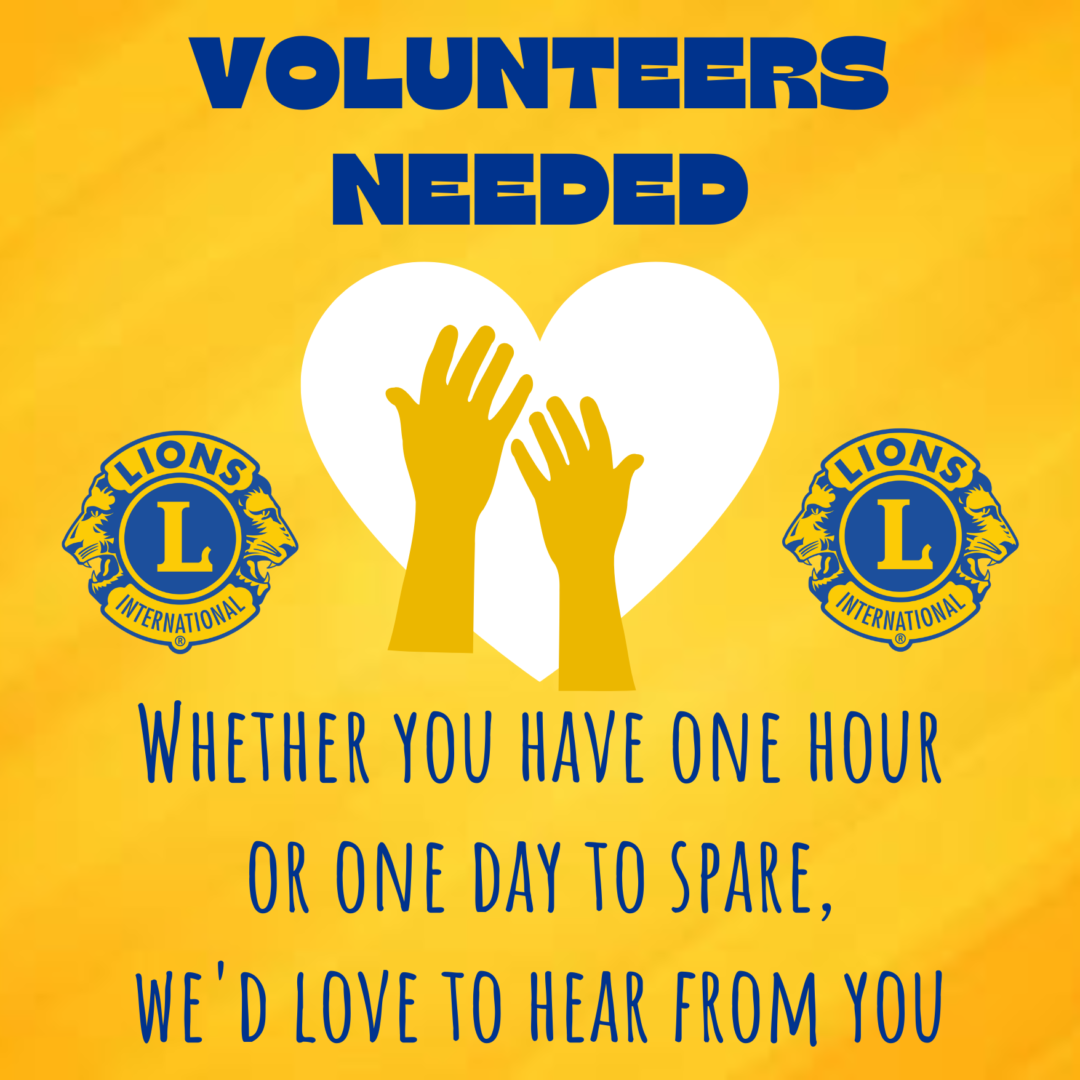 Volunteers Needed